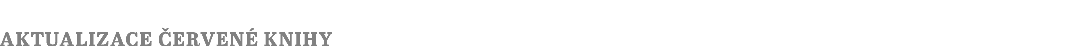 Aktualizace Červené knihy